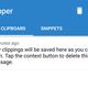 Image for article titled Use Clipper to Supercharge Android's Clipboard